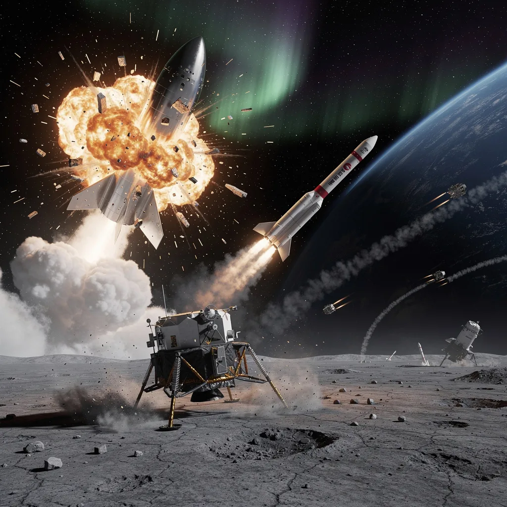 glavnye kosmicheskie avarii 2025 goda