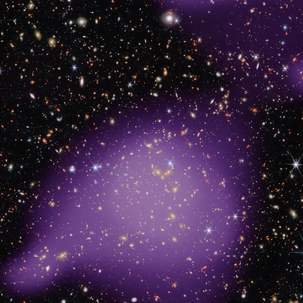 Лучшие космические снимки 2025 года 22 gruppa galaktik v epohu molodoj vselennoj